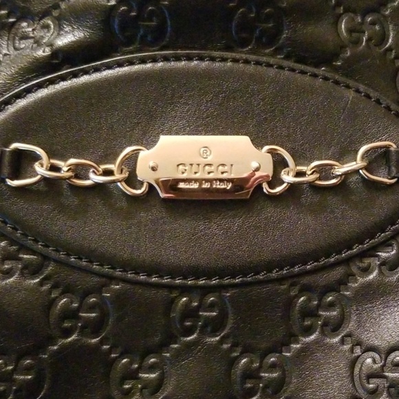 GUCCI Guccissima Embossed Leather Hobo Bag - Picture 2 of 7